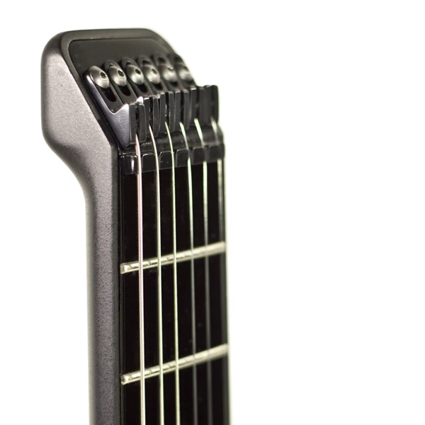 Though the strings are kept at playing tension, there's no need to worry about being pitch-perfect