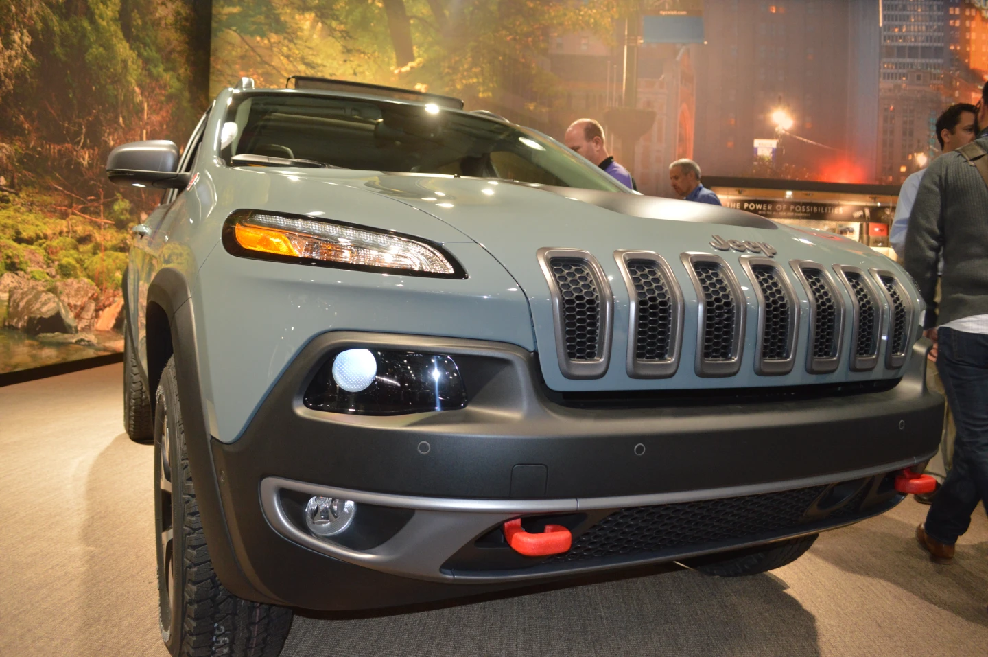 The creased grille