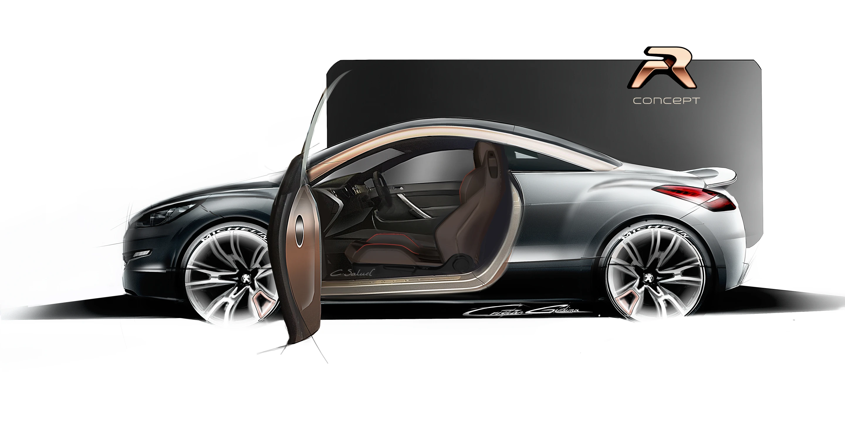 The RCZ R concept debuted at last year's Paris Motor Show