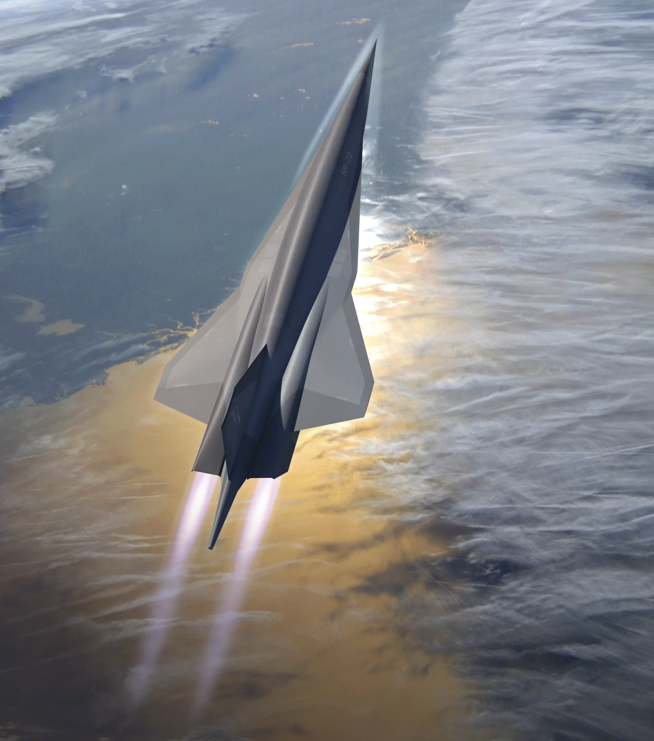 Artist's impression of the SR-72 (Image: Lockheed Martin)