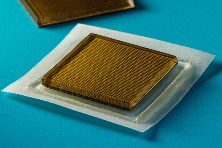 The ultrasound sticker still needs further development to be made wireless