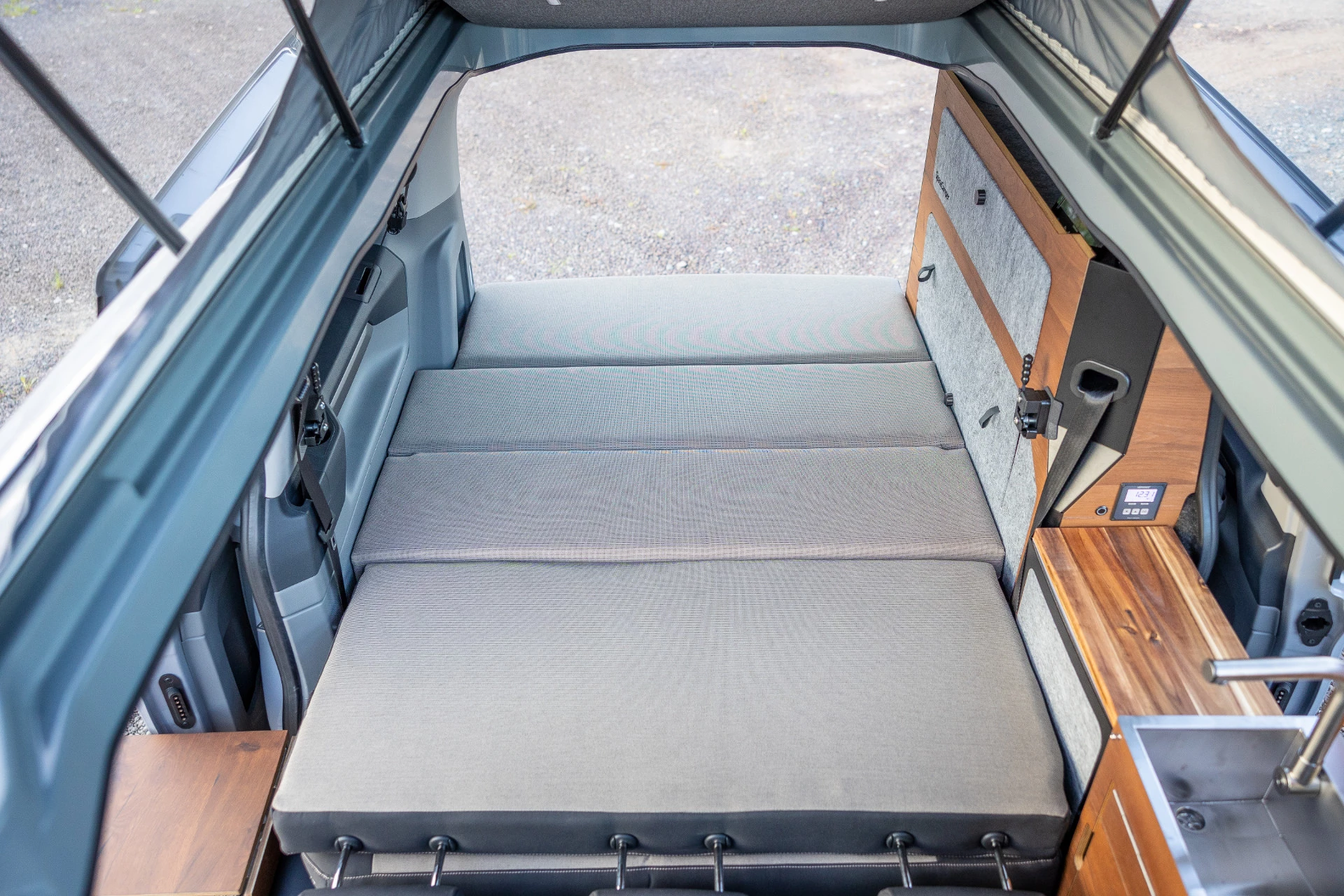 Inside the new Spacecamper Classic+ Ford camper van
