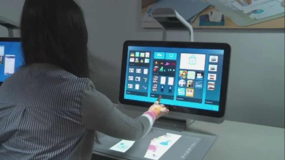 HP's new all-in-one Sprout PC
