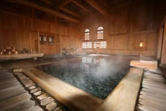 The Hoshi Ryoku hotel and hot spa - the oldest hotel and longest running business in the world.