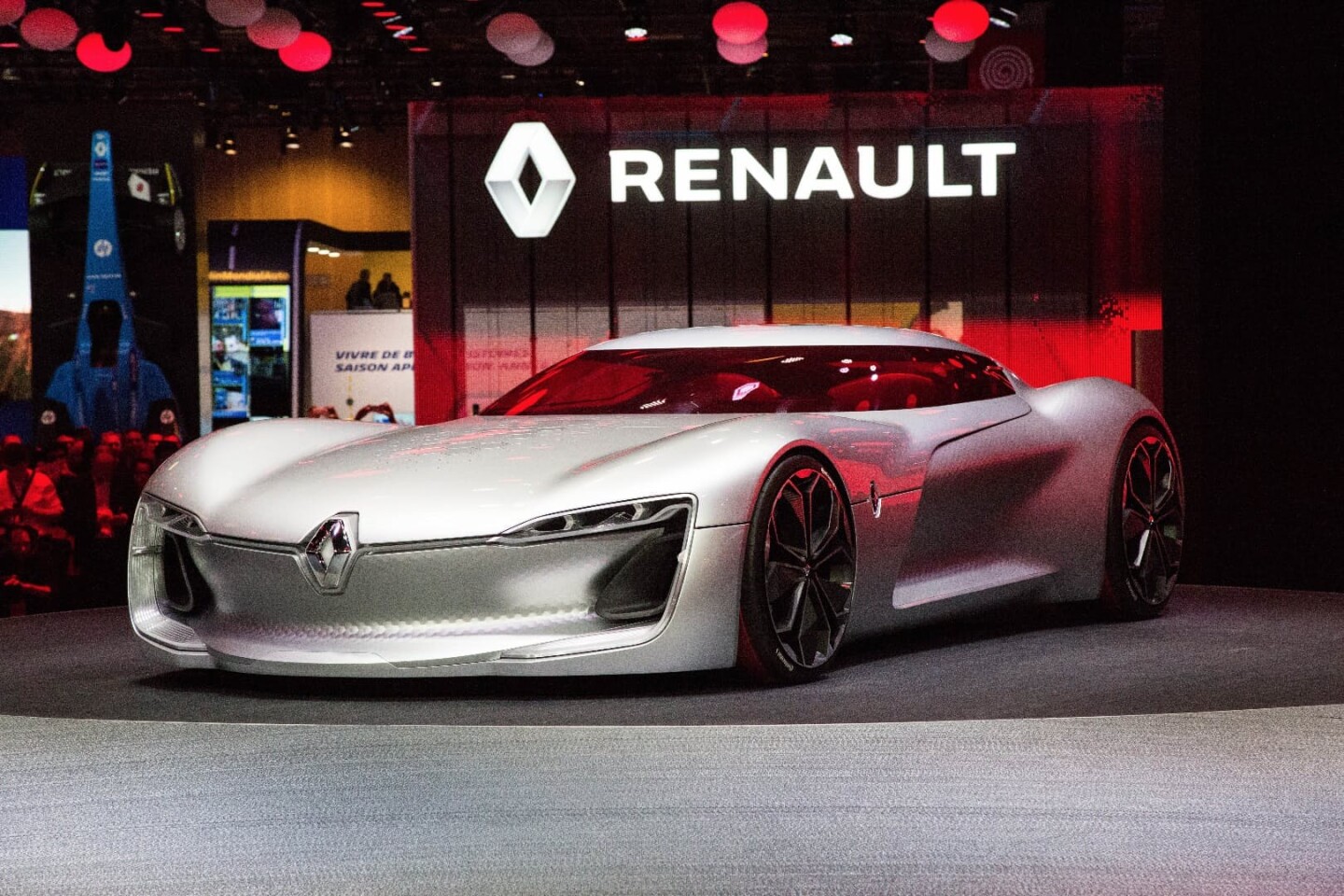 The Renault Trezor made its debut at the Paris Motor Show
