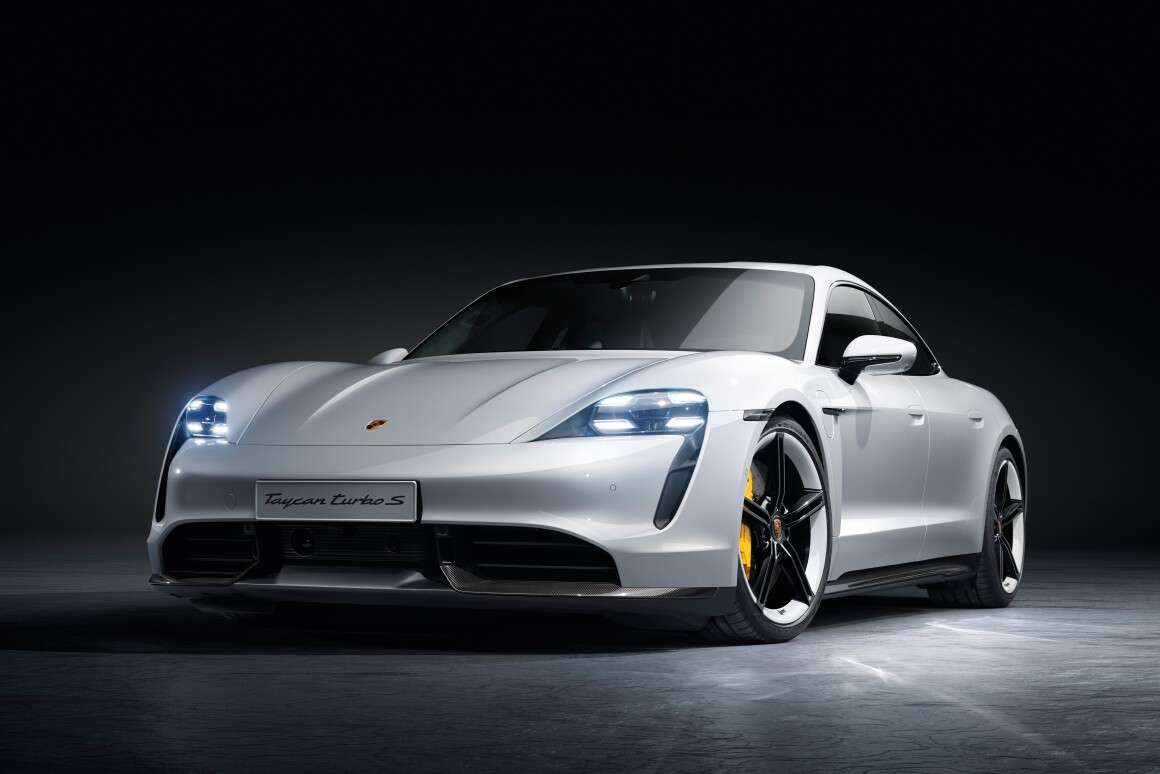 Porsche has finally launched its all-electric four-door Taycan Turbo supercars