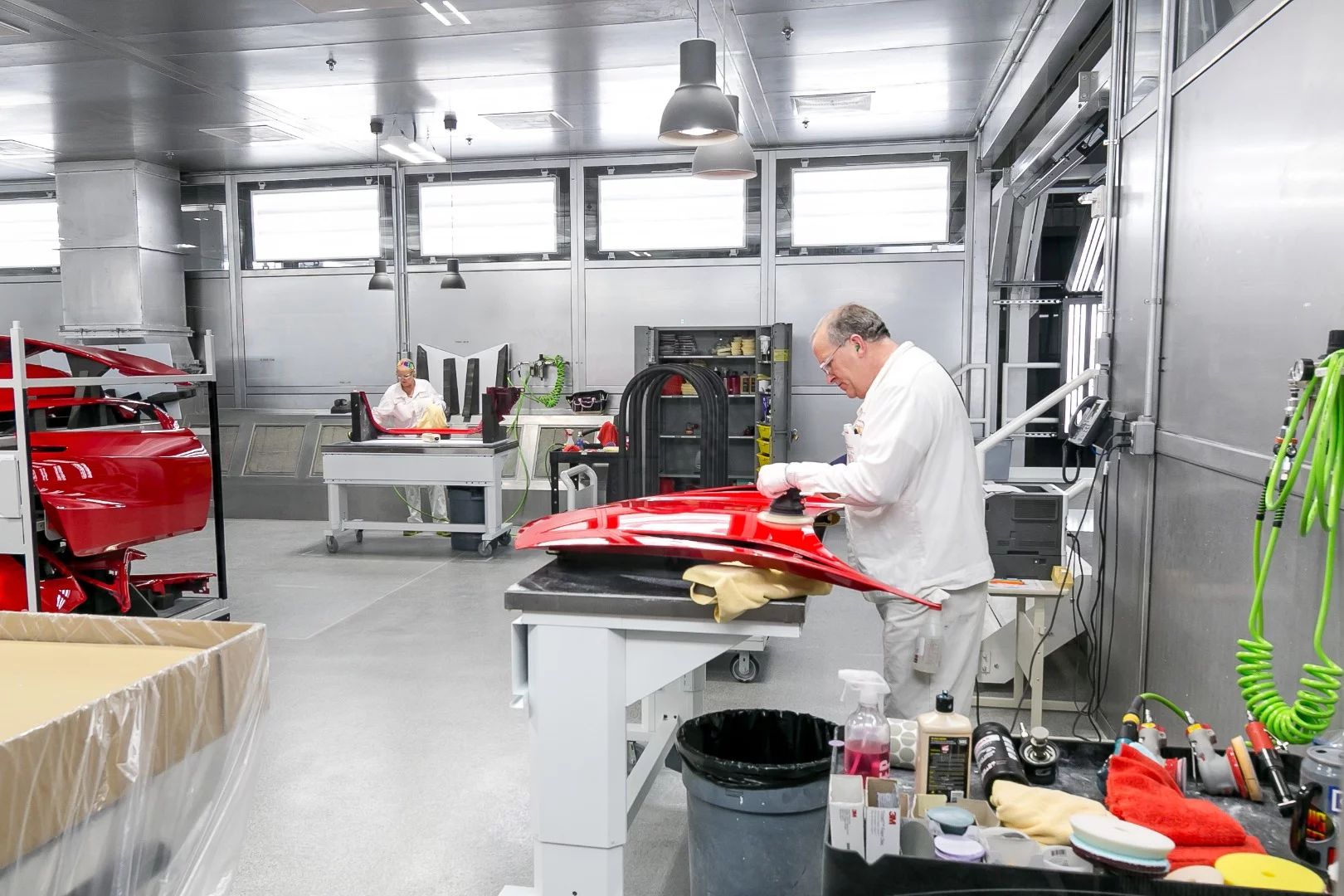Acura NSX: Polishing shop
