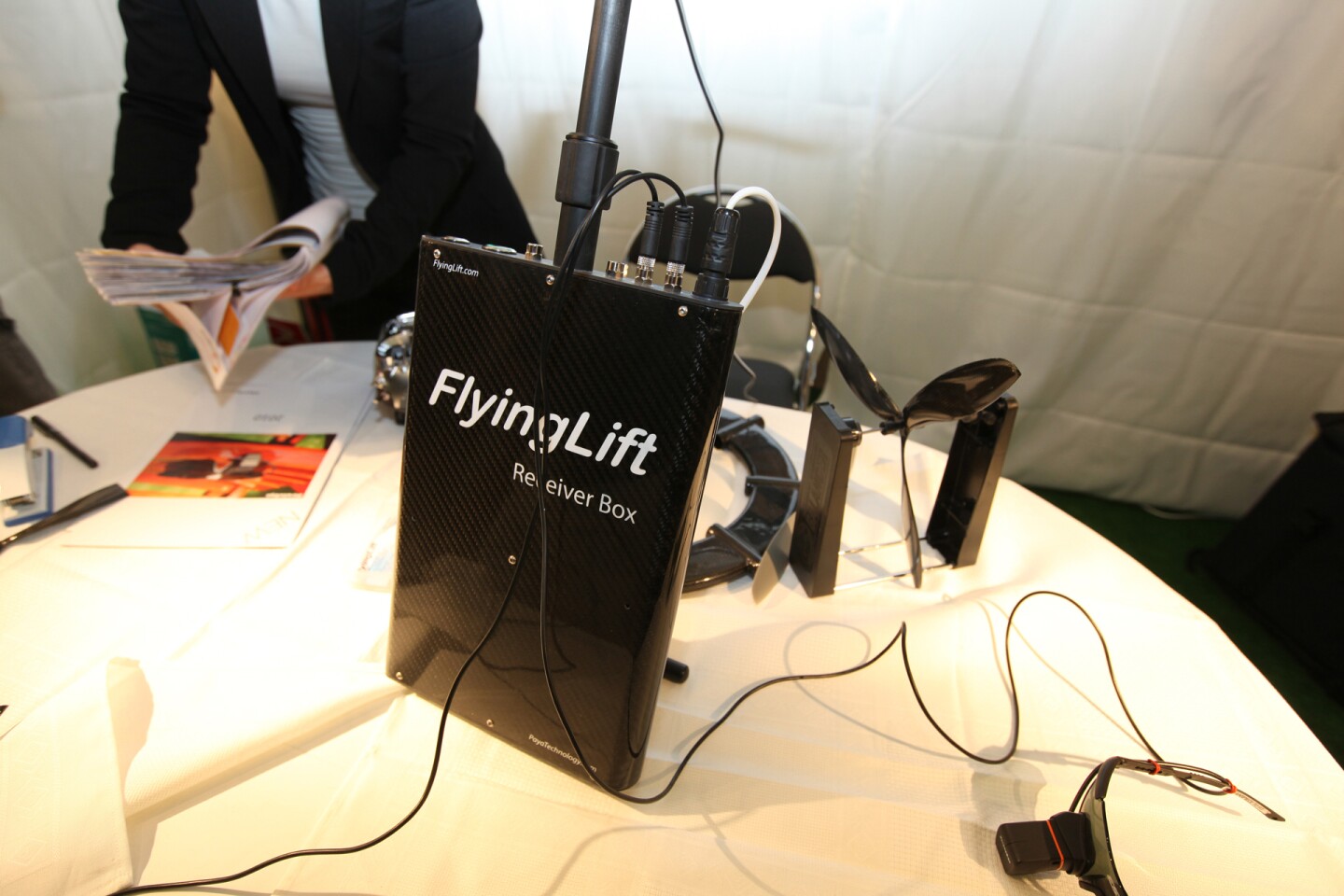 Backpackable receiver unit