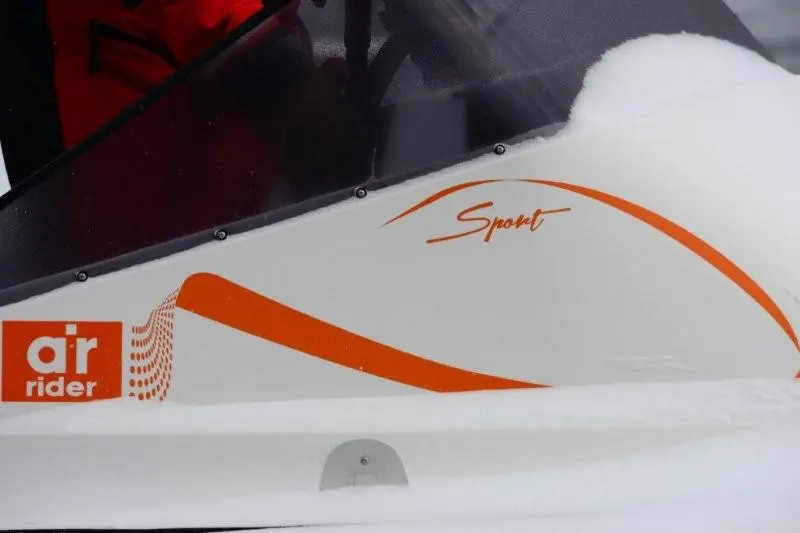The AirRider hovercraft detail