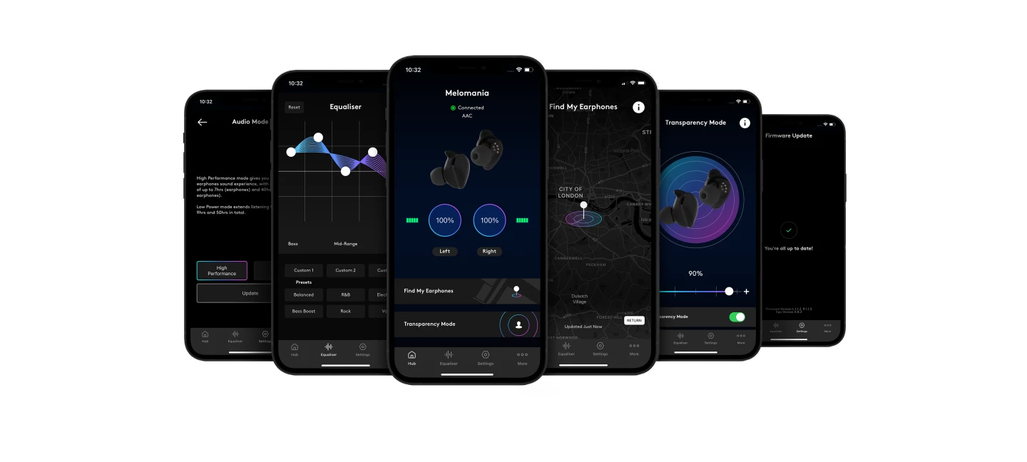 A new mobile app has been developed to allow for sonic tweaking and personalization