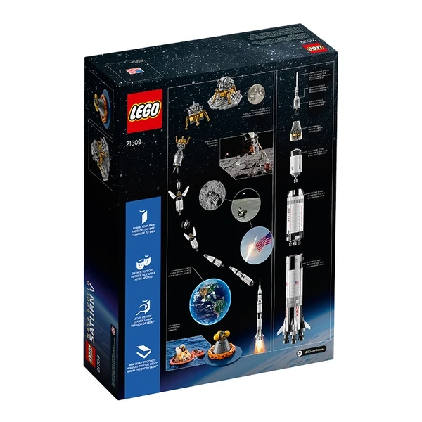 The Apollo Saturn V Lego set will carry a recommended retail price of US$120