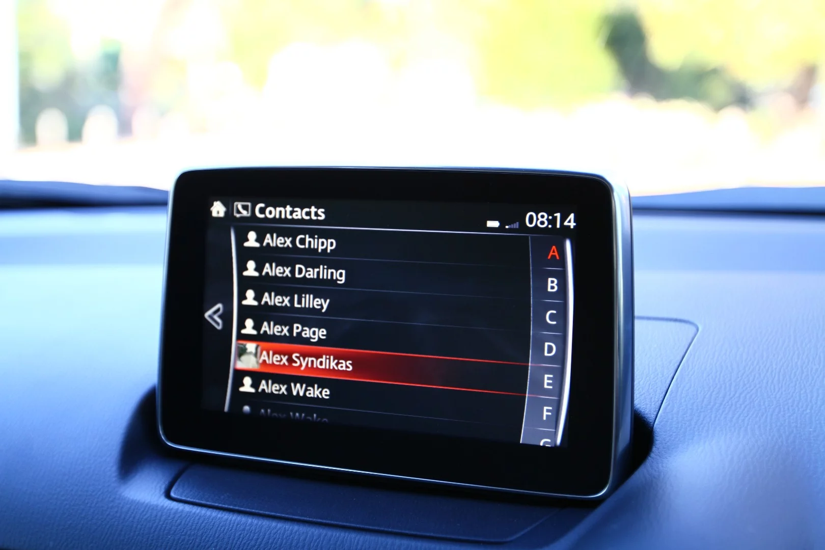Mazda's infotainment system is fantastic