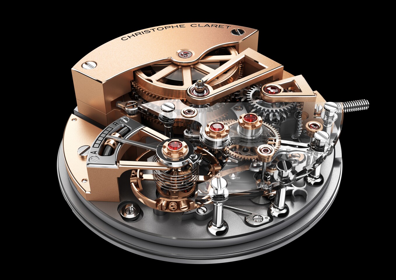 The Christophe Claret Maestoso movement