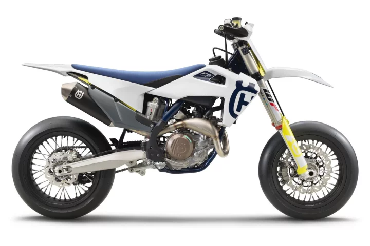 The Husky FS 450 factory supermoto is competition-ready straight out of the box