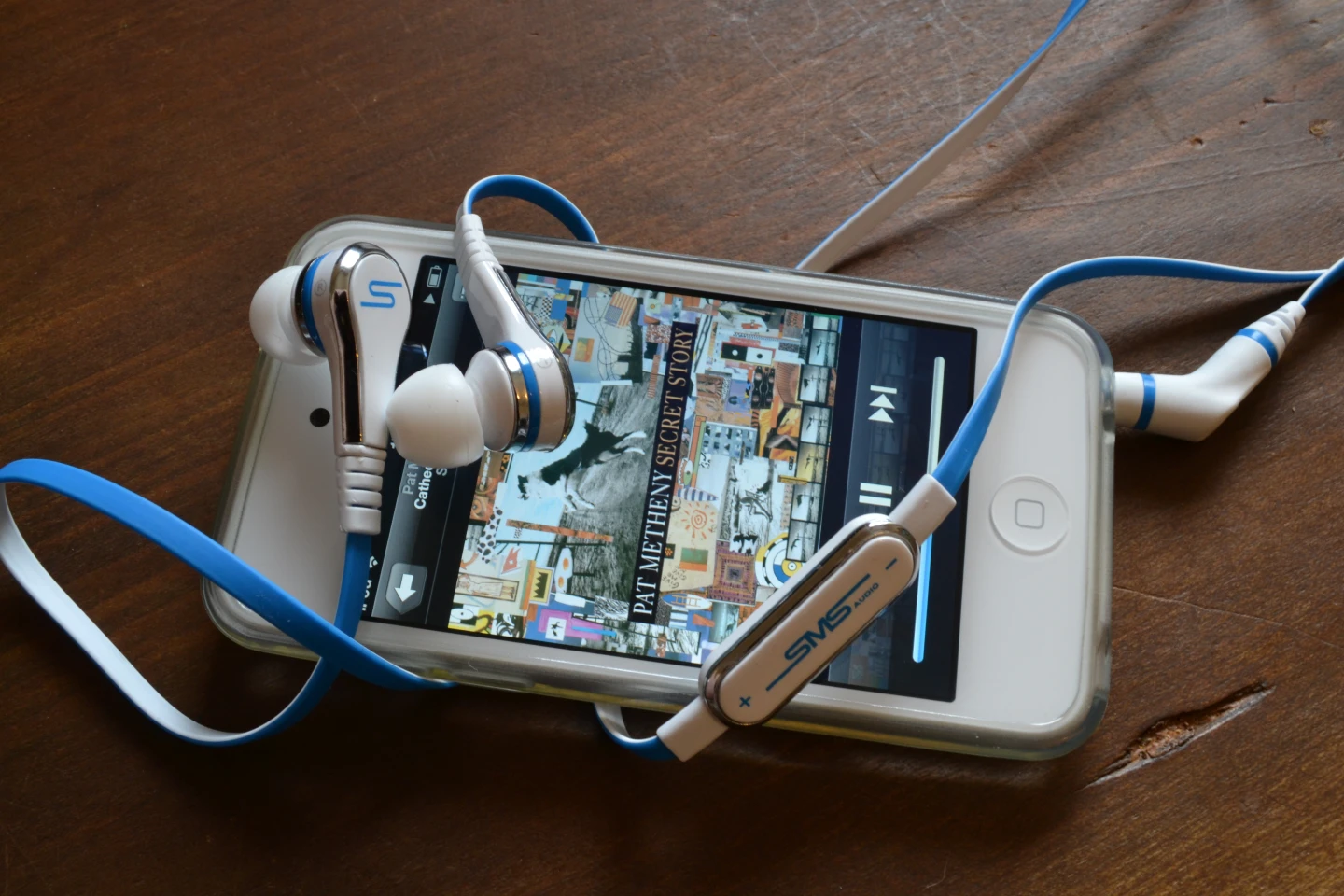 Pat Metheny's Cathedral in a Suitcase was well represented through the STREET by 50 in-ear wired headphones