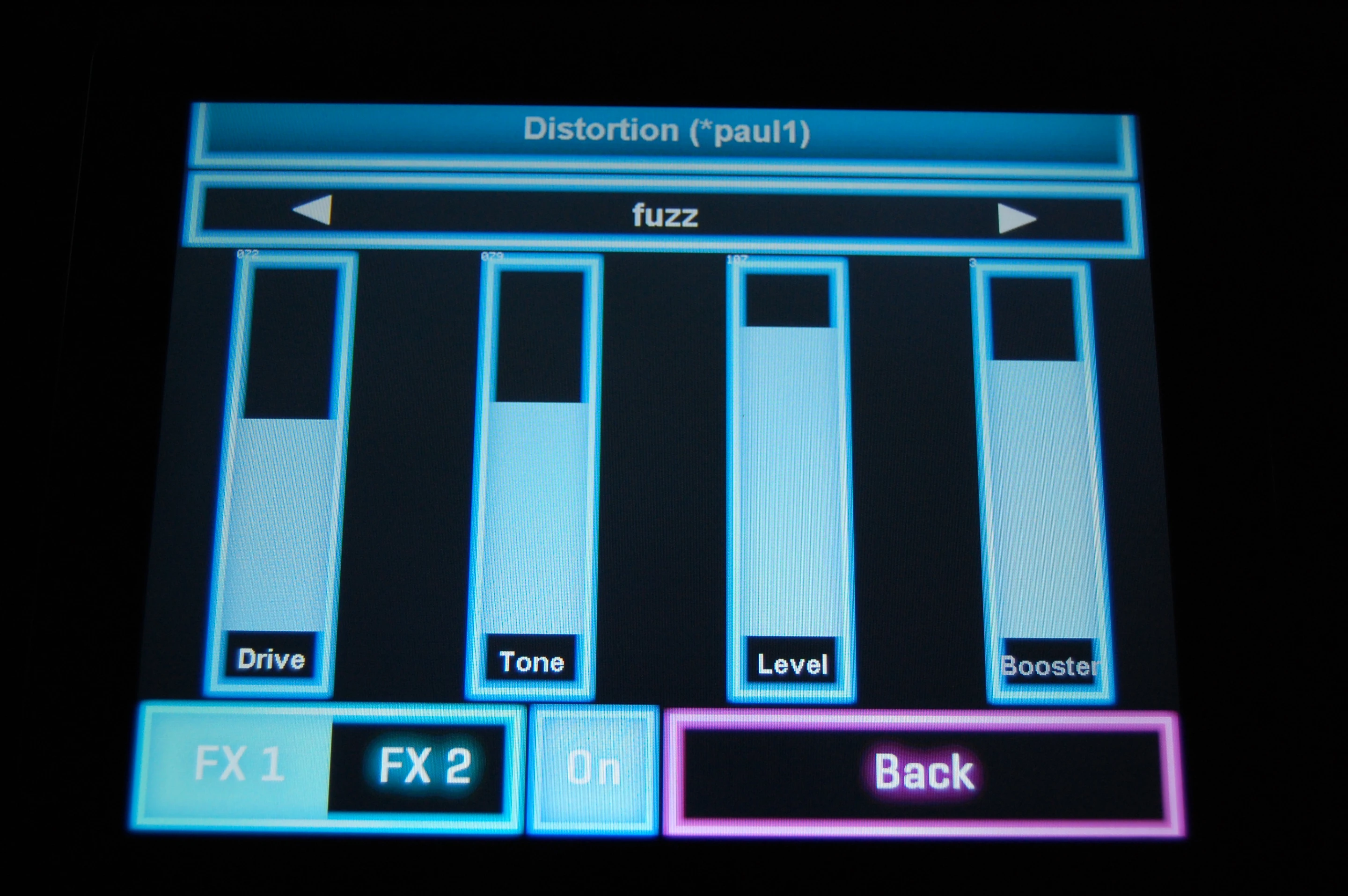Adding some much-need fuzz distortion to one of my custom creations