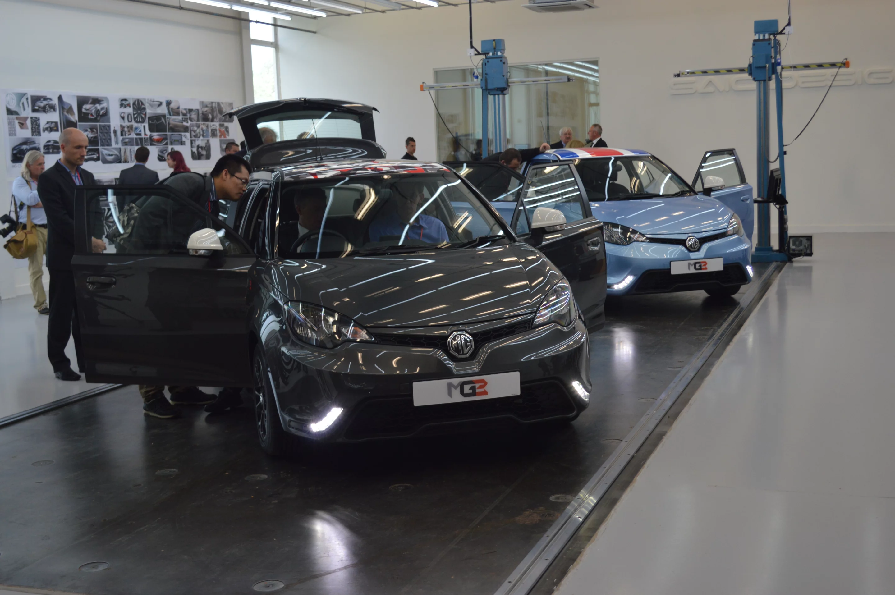 MG unveils its MG3 hatchback (Photo: Gizmag)