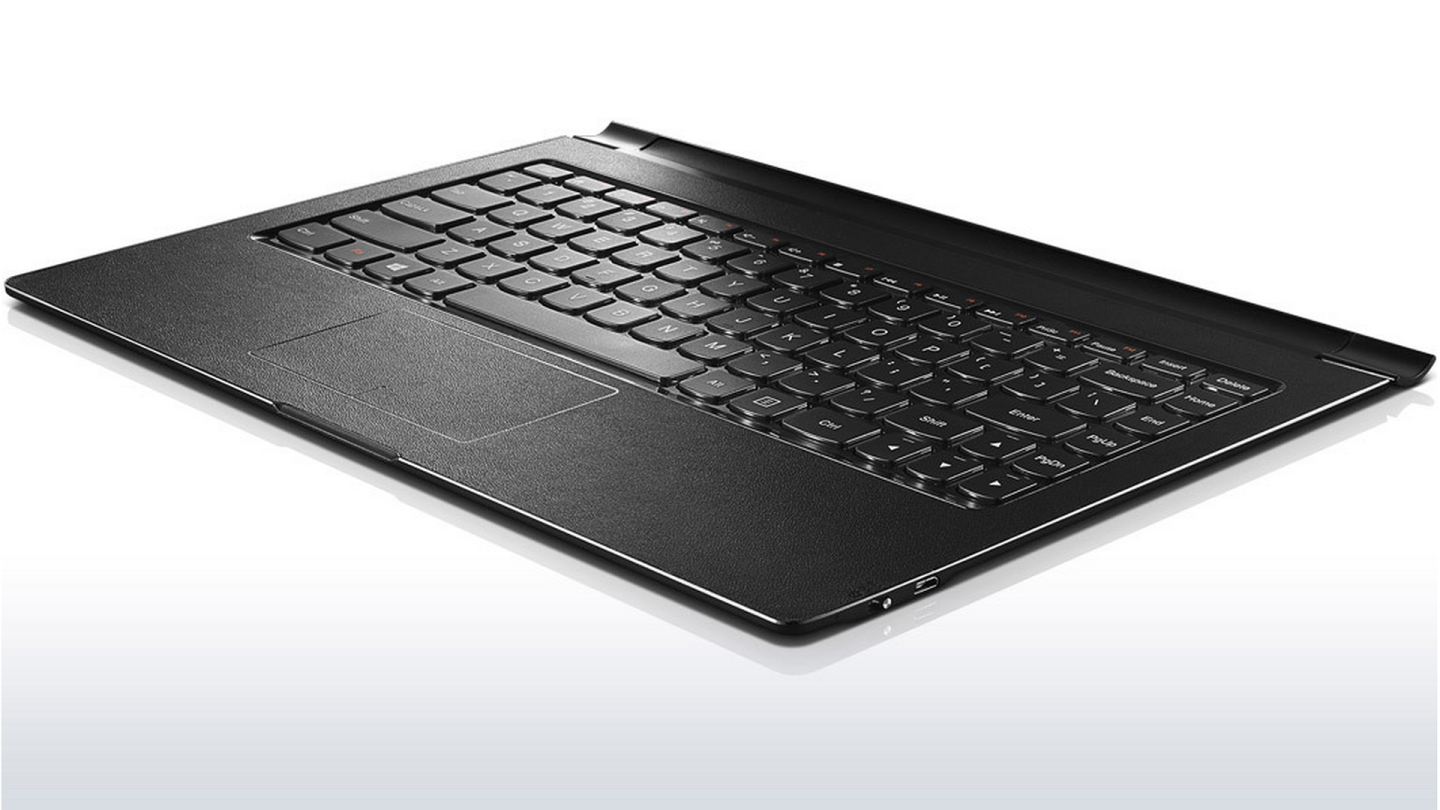 The system ships with a Bluetooth AccuType keyboard