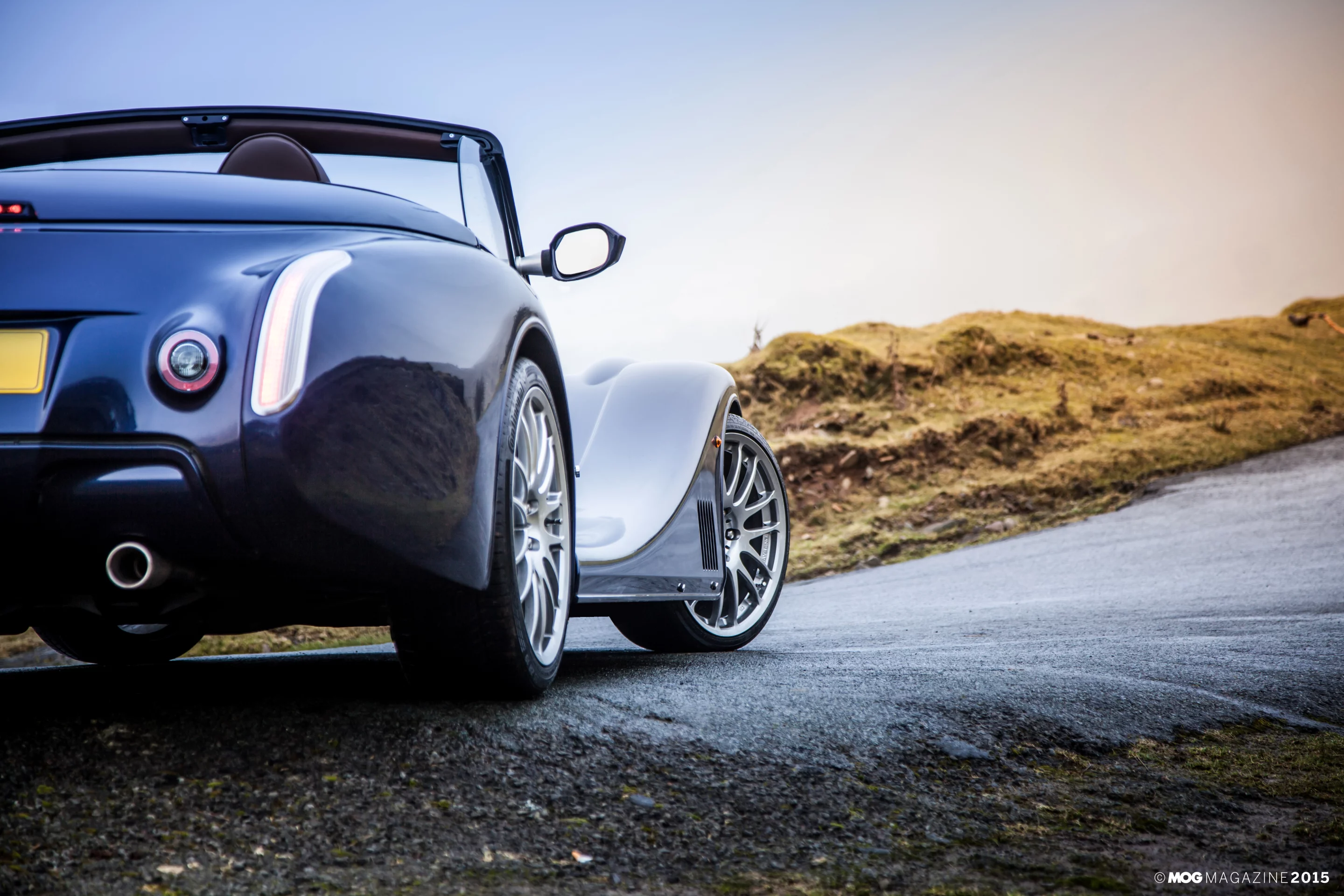 The road always beckons when you own a car like a Morgan