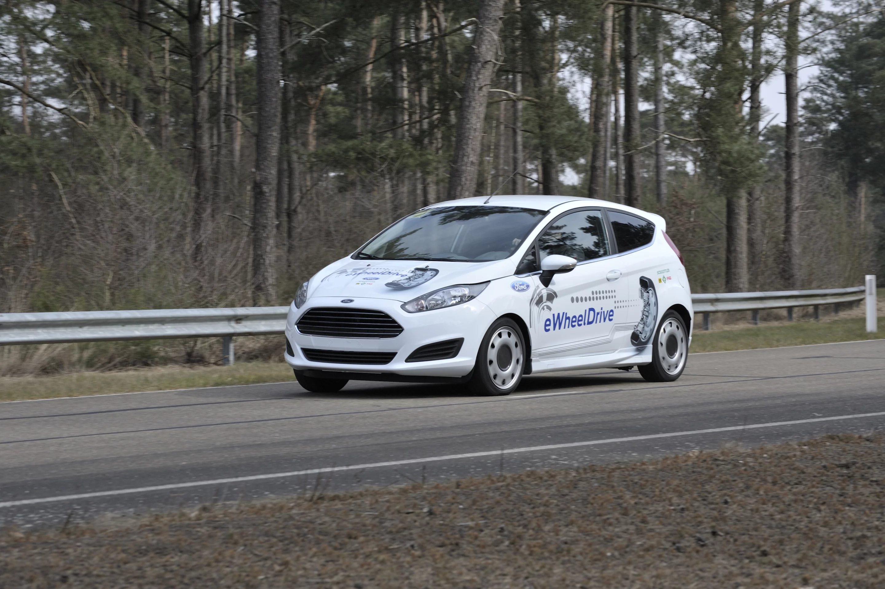 The eWheelDrive was built in partnership with Schaeffler