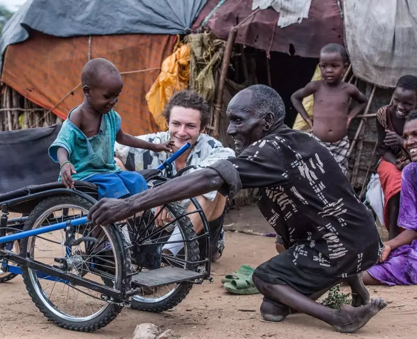 There's been a whole lot of talk about changing mobility in first-world cities, but the SafariSeat focuses on mobility issues in developing countries