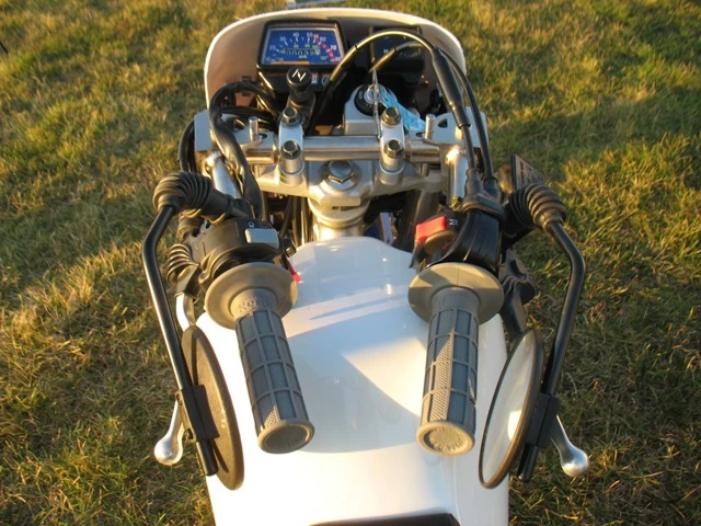 The MotoCYCLE with folding handlebars