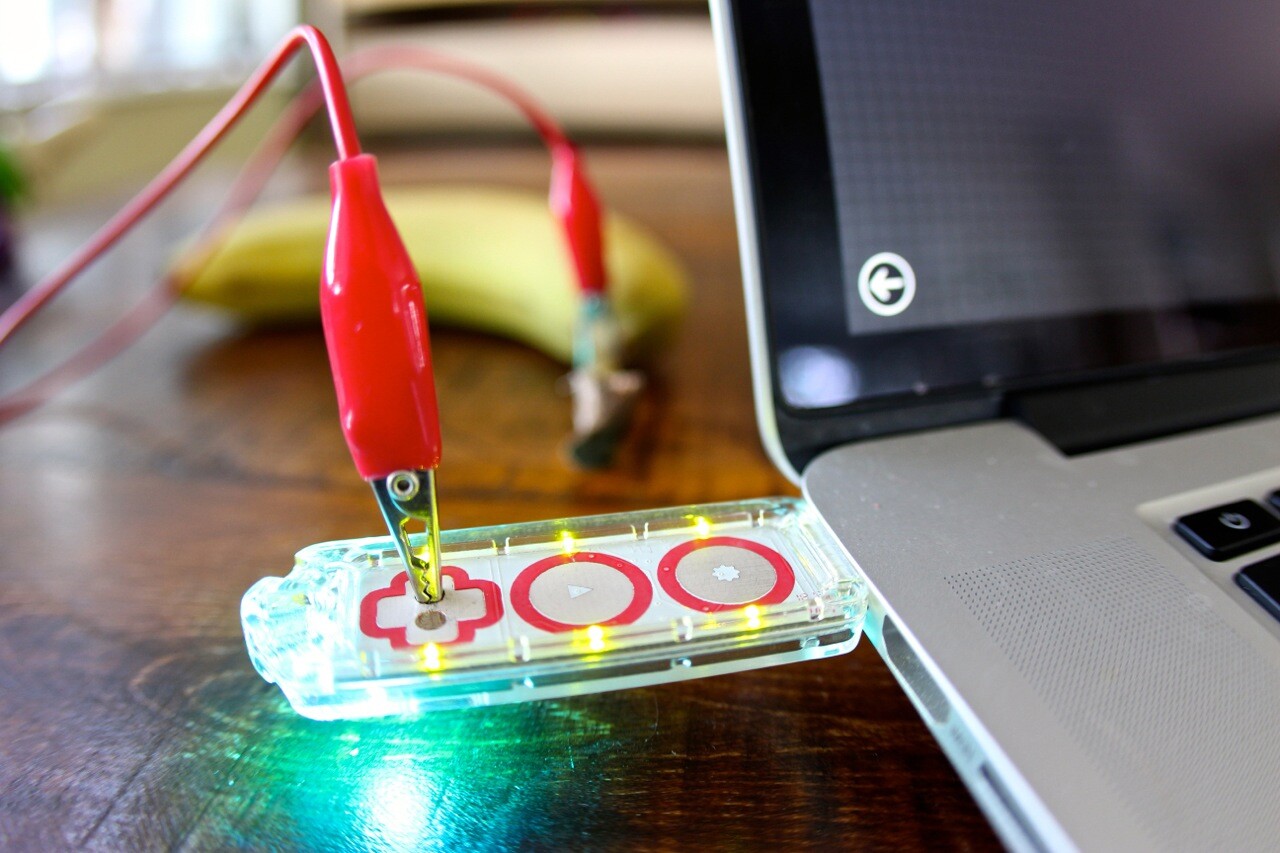 The Makey Makey Go can turn a banana into a MacBook touchpad