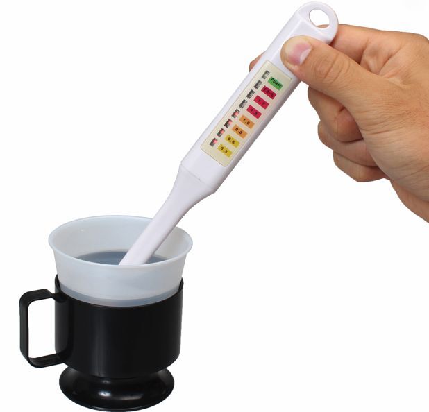 Handy Salt Meter measures the salt in your food