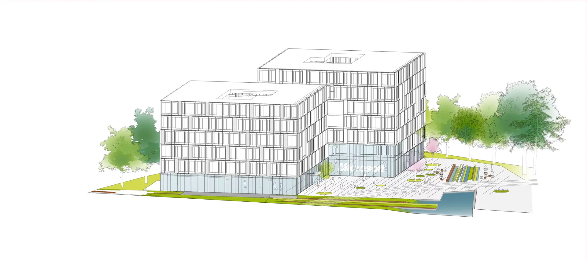 The project is said to be a crucial part of an initiative to turn Lyngby into Northern Europe's ultimate university town