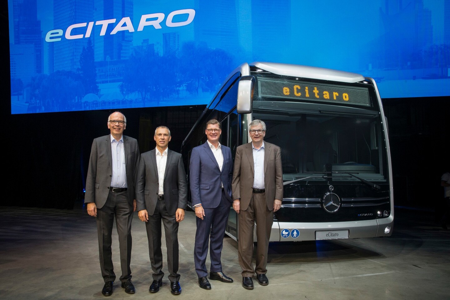 Daimler Buses has announced the world debut of the eCitaro electric city bus from Mercedes-Benz