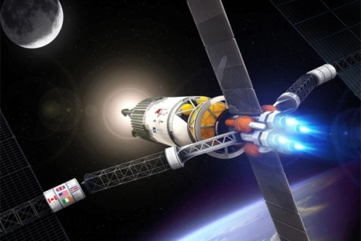 The VASIMR engine could make a manned flight to Mars in about a sixth of the time of conventional rockets