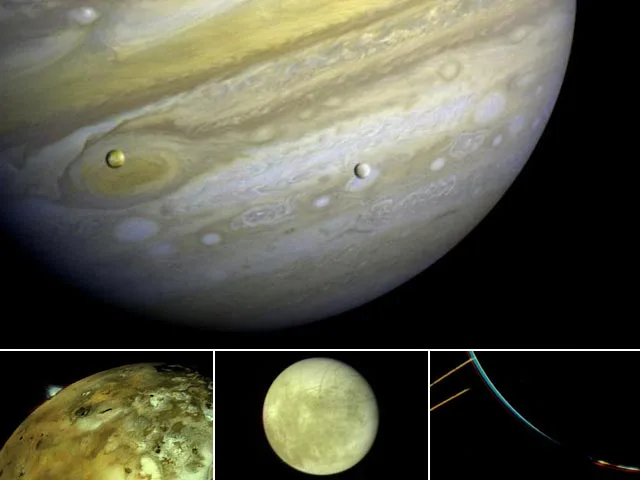 The greatest surprise revealed by the mission at Jupiter was probably the discovery of active volcanism on the moon Io (Image: NASA)
