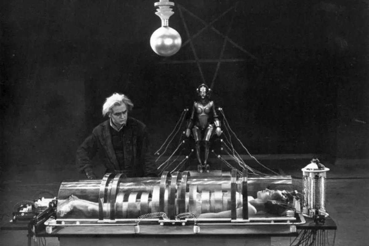 Neoroscientists claim that the transference of one's self to another body (as depicted here in the film 'Metropolis') is possible, on a psychological level