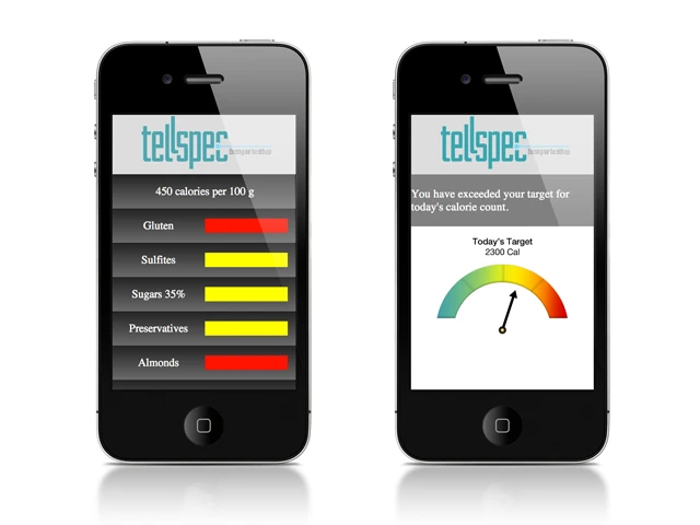 It will track your daily calories and help you achieve your daily targets (Image: TellSpec)