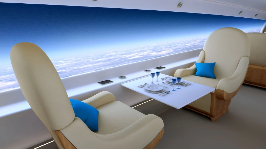 Spike Aerospace has announced that its S-512 will feature a windowless cabin