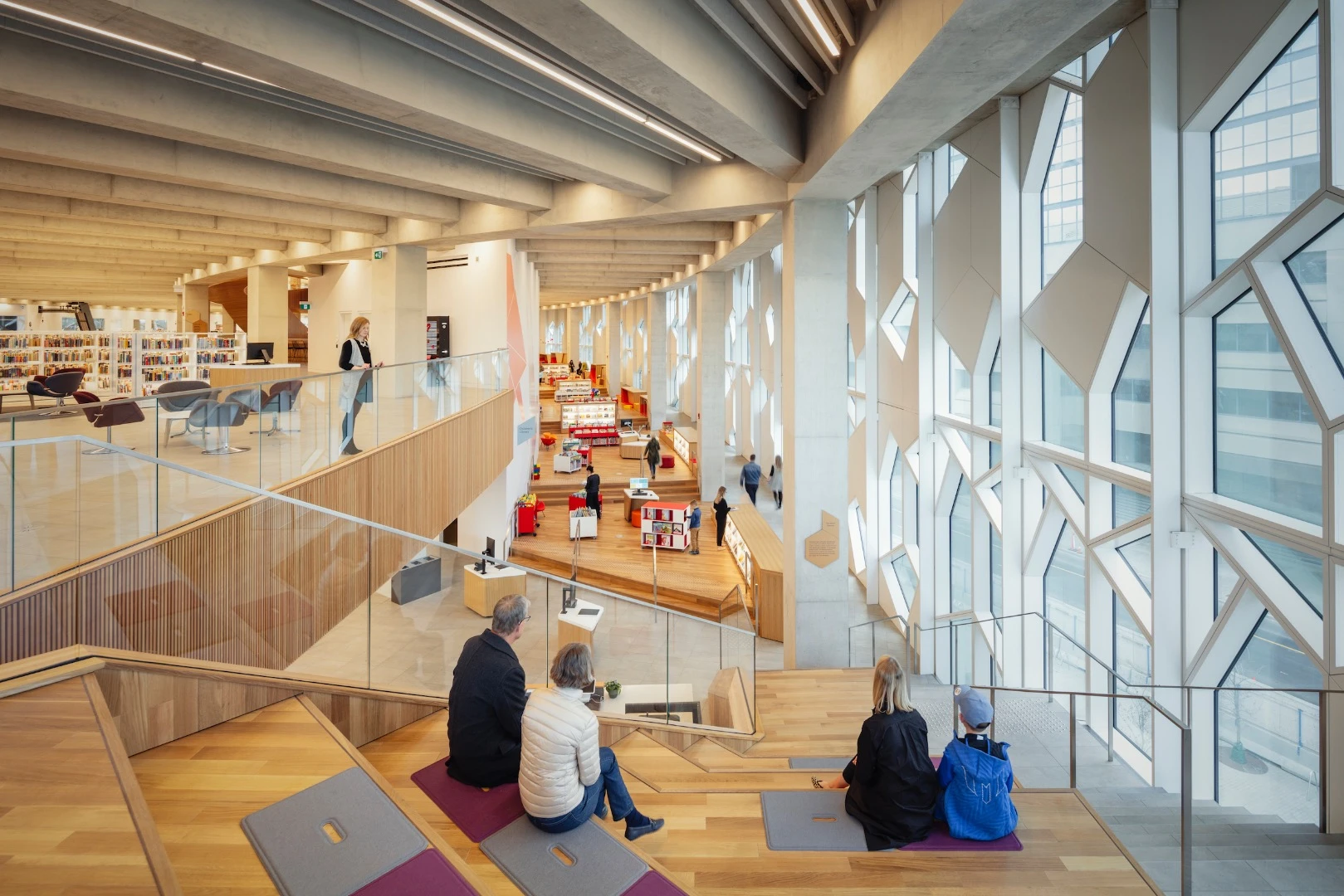 Calgary Central Library's design was chosen back in 2013 following an architectural competition