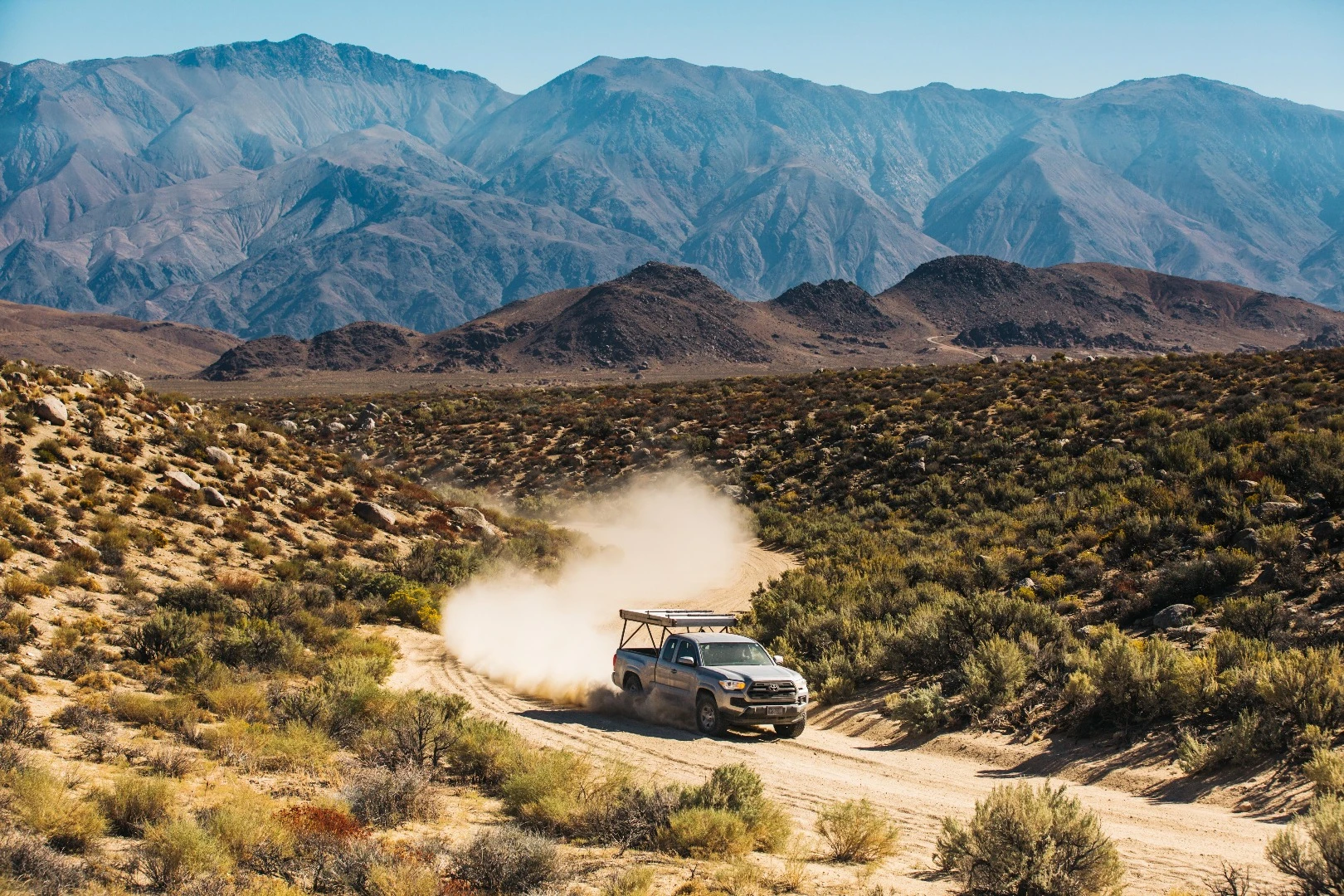 With its low weight and tough, race-inspired build, the Go Fast Camper is designed for fast, bumpy rides to and out of camp