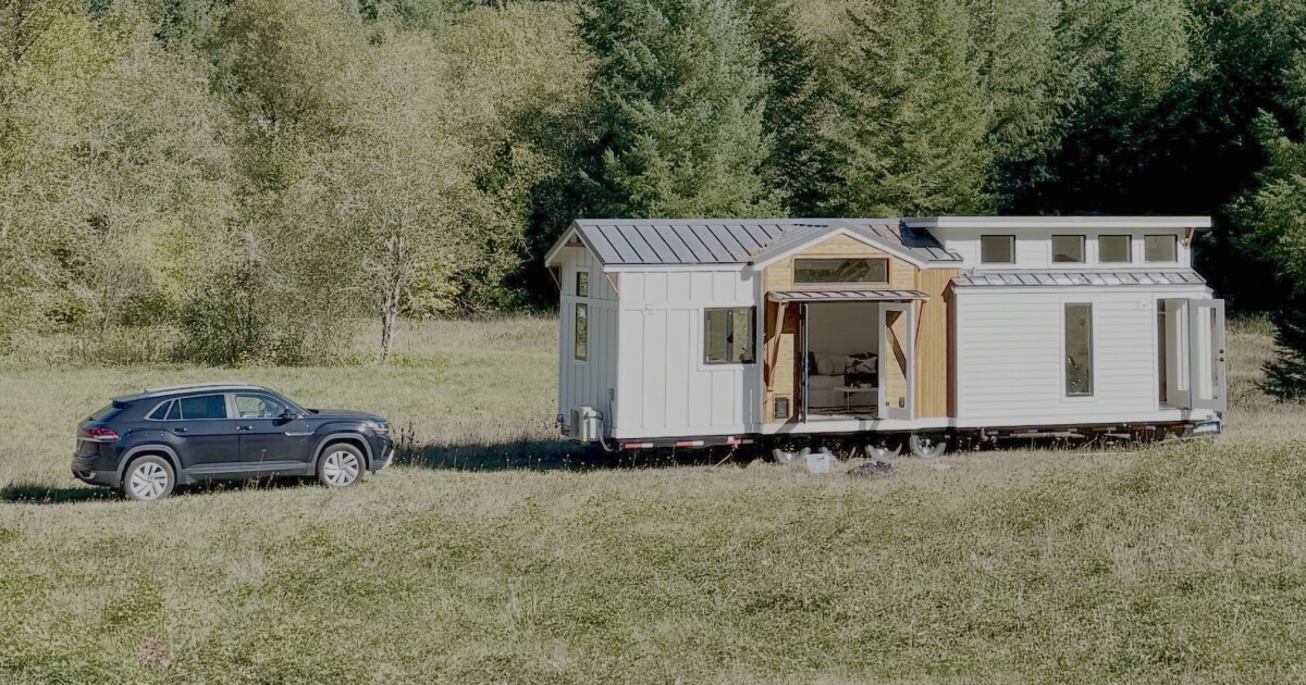 Custom tiny house blends luxury living with clever pet-friendly design