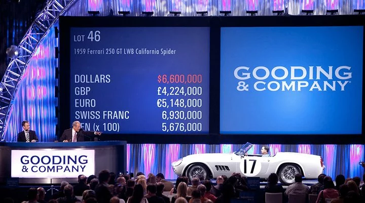 It's surprising this car didn't sell for a lot more than the US$6,600,000 it fetched at Pebble Beach in 2012. It is the original Ferrari 250 GT California Spider prototype, a car which launched one of the most iconic series of sports cars in history. As the prototype California Spider, it has many unique one-off features that never carried over into any of the production models, but it was nonetheless, the car which appeared in the brochures and publicity of the soon-to-be-released California in early 1958.