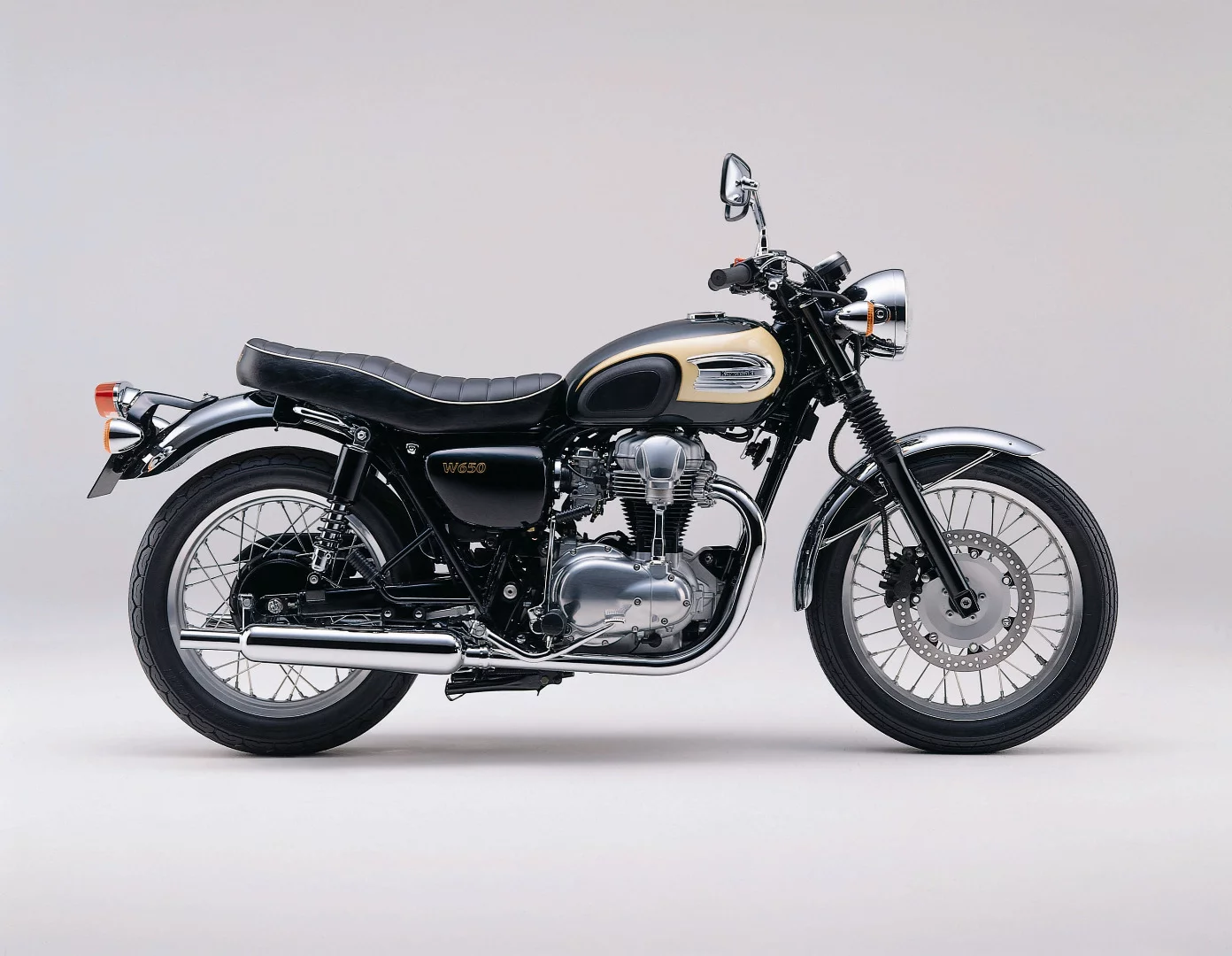 Kawasaki first introduced the W650 in 1999