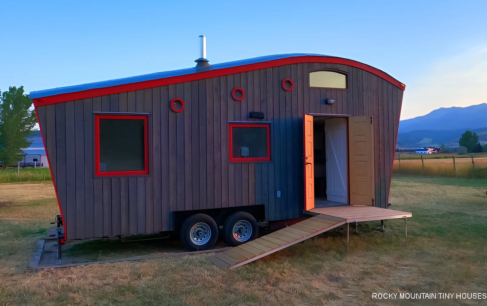 The Beatle is inspired by traditional Vardo-style caravans
