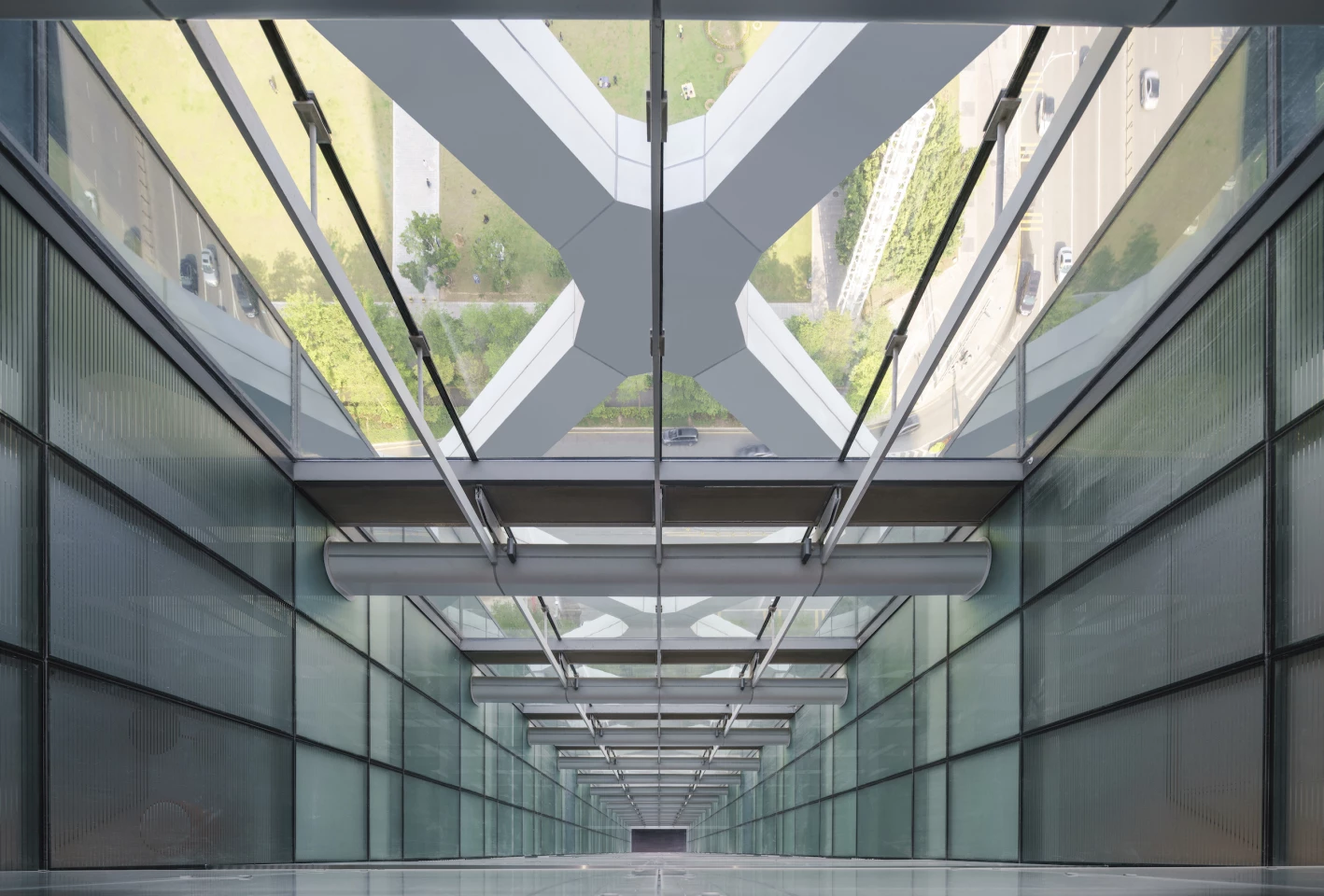 The Rural Commercial Bank Headquarters features two atriums that run the entire height of the tower and help spread fresh air throughout the building