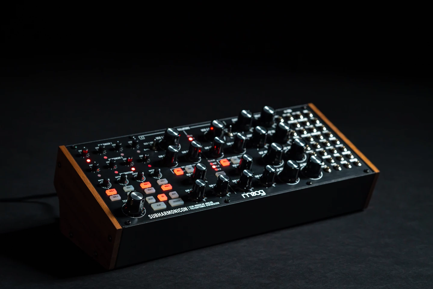 Moog says that its latest semi-modular analog synth has been designed to explore sequences "that unfold and evolve over time"