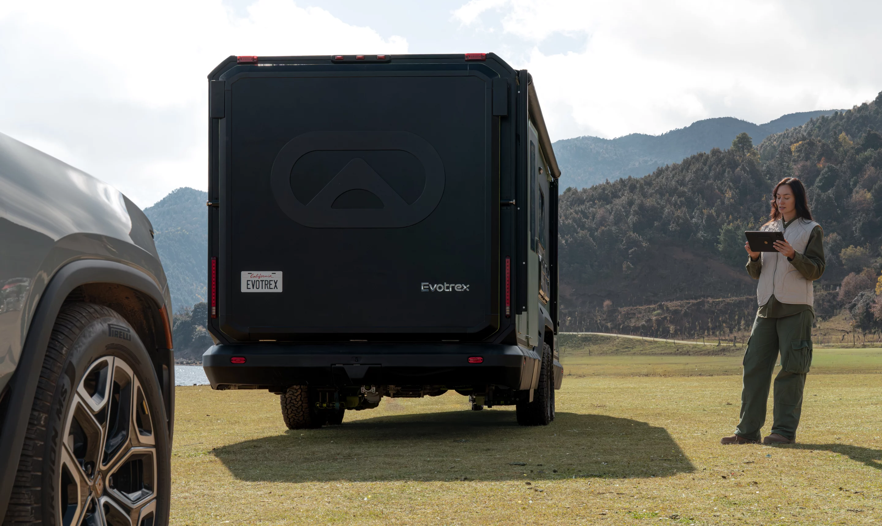 The Evotrex features smart home-style control with mobile app remote connectivity