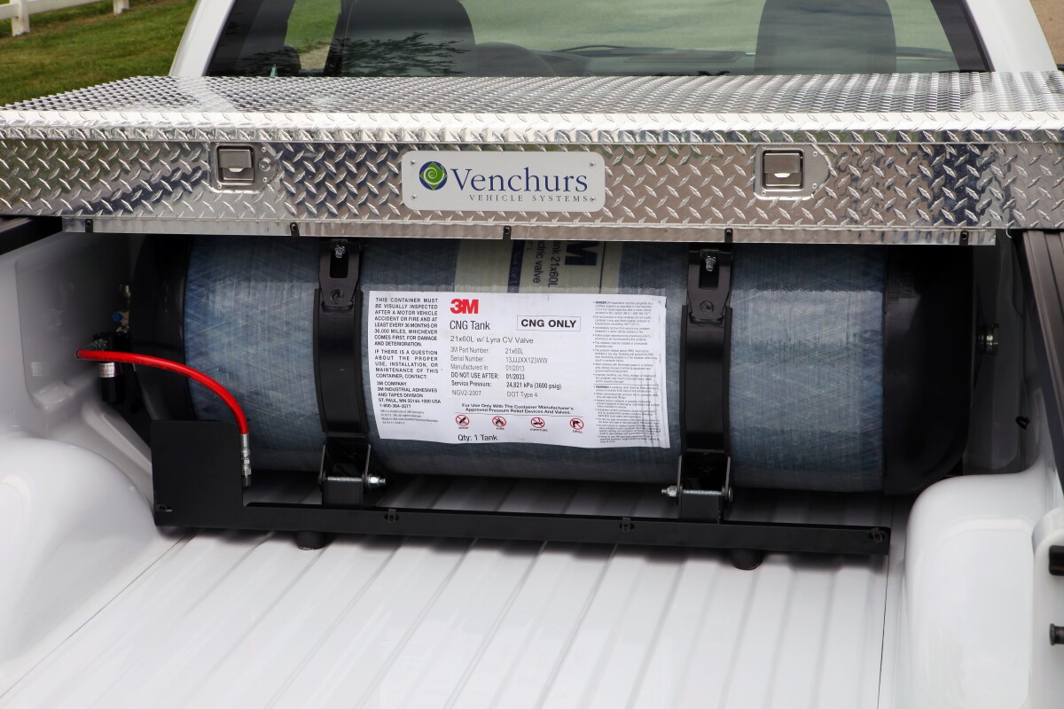 Those that wish to have CNG capabilities need to have a separate fuel system installed