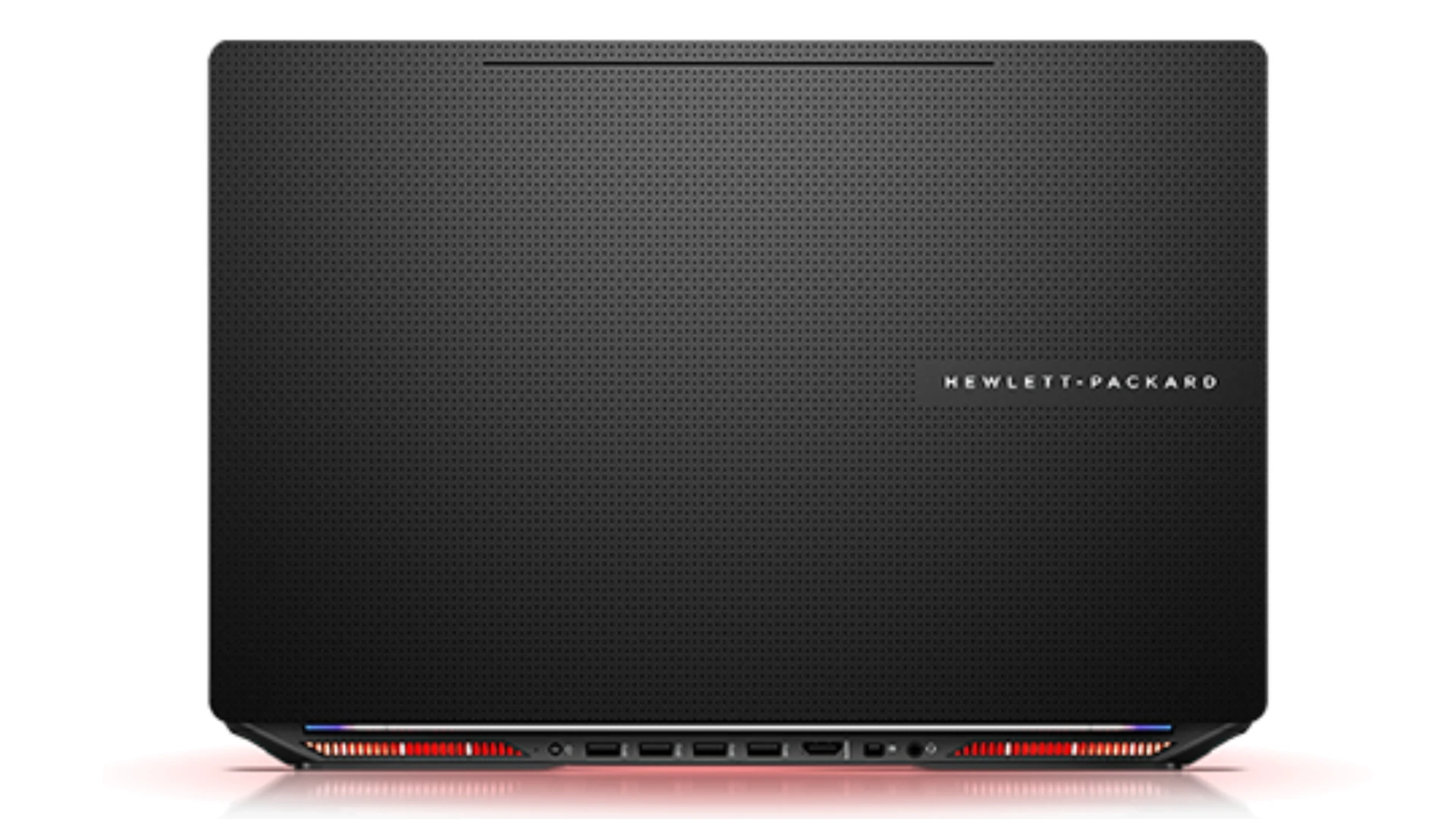 The laptop is constructed from aluminum
