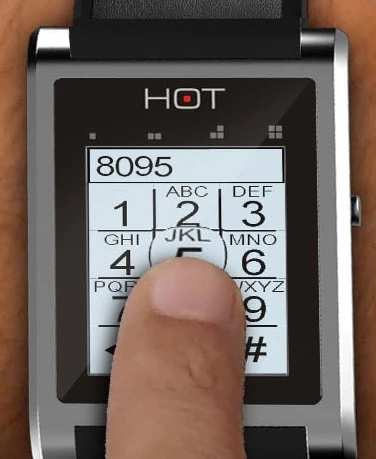 The capacitive screen uses multi-touch controls and is made of a smudge-proof, anti-reflective glass that's easy to read even in bright sunlight