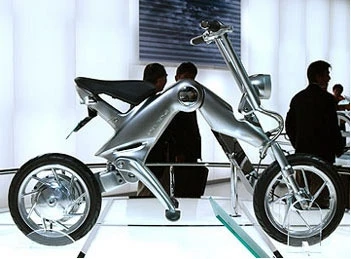 Switch operated folding mechanism
