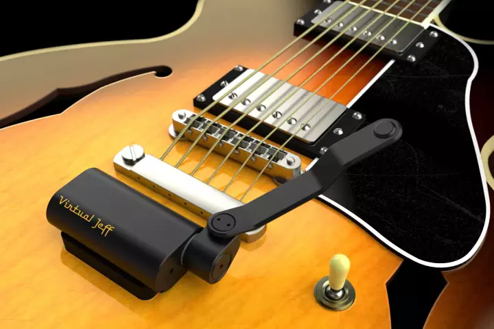 "As long as it has a pickup (or any kind of analog signal output), you're in business," say the creators of the Virtual Jeff