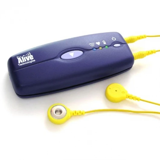 The Alive heart rate and activity monitor.